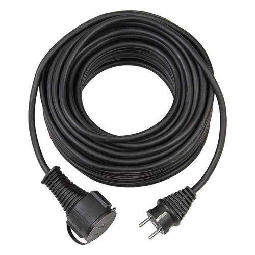 Cablu prelungitor Brennenstuhl, 25m H05RR-F3G2,5 negru IP44