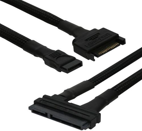 Cablu SATA 3 Nanoxia, 45 cm