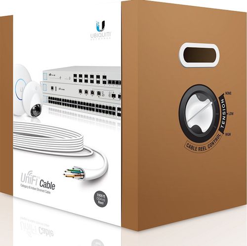 Cablu Ubiquiti UniFi UC-C6-CMR, CAT6, 304m, 10G