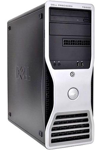 Calculator Sistem PC Refurbished Dell Precision T5500 Tower (Procesoare Intel® Xeon™ X5660 (12M Cache, up to 3.20 GHz), Westmere EP, 24GB, 1TB HDD, nVidia Quadro K2000 @2GB, Negru)