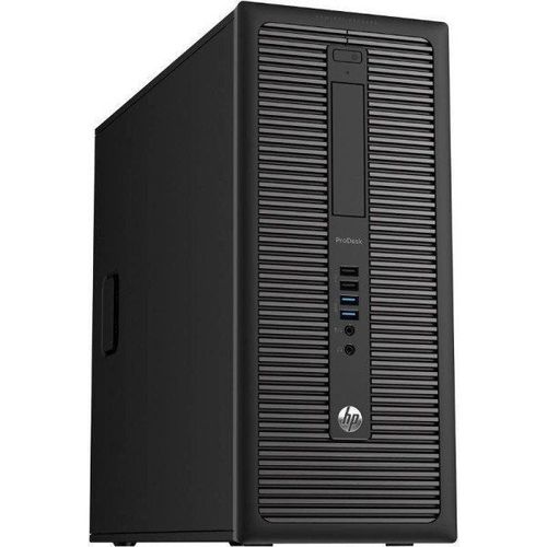 Calculator Sistem PC Refurbished HP ProDesk 600 G1 Tower(Procesor Intel® Core™ i7-4770(8M Cache, up to 3.90 GHz), 4GB DDR3, 256GB SSD,DVDRW, Win10 Home)