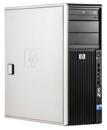 Calculator Sistem PC Refurbished HP Z400, Intel Xeon Quad Core W3520 2.66GHz-2.93GHz, 12GB DDR3, 1TB SATA, Placa video Gaming AMD Radeon R7 350 4GB GDDR5 128-Bit, DVD-RW