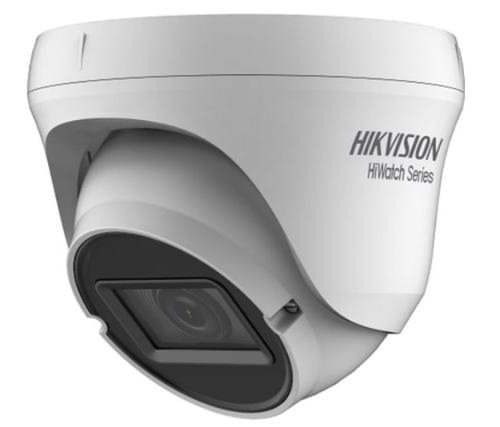 Camera de supraveghere Hikvision HiWatch HWT-T323-Z, Dome, 2.7-13.5mm, BNC, Full HD, 2 MP (Alb)
