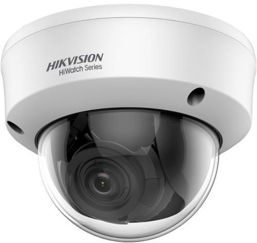Camera supraveghere video Hikvision HWT-D340-VF, Turbo HD Dome, 4MP, CMOS, 2.8-12mm (Alb)