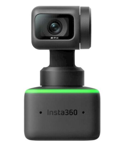 Camera Web Insta360 Link, Ultra HD (3840 x 2160), Microfon, USB (Negru)