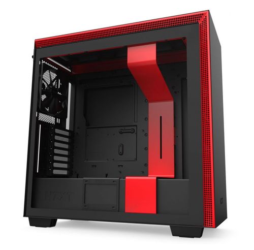 Carcasa NZXT H710, Middle Tower, Tempered Glass (Negru/Rosu) 