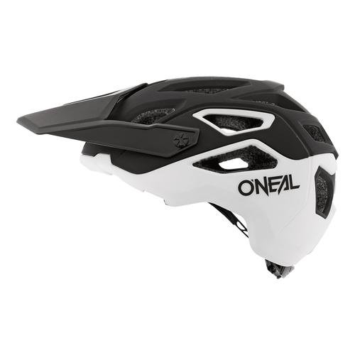 Oneal - Casca ciclism o'neal pike solid - 58-61 cm, marimea l-xl, negru/alb