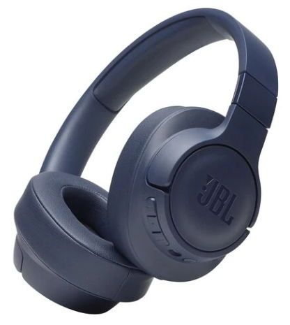 Casti Stereo JBL Tune 750BTNC, Active Noise Cancelling, Pure Bass, Hands-Free & Voice Control, Multi-Point Connection, Bluetooth Streaming, 15H Playback (Albastru)