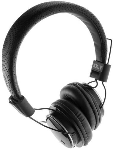 Casti stereo XX.Y B12 GROOVE, MP3/FM, Bluetooth (Negru)