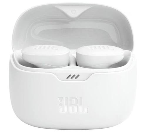 Casti True Wireless JBL Tune Buds, Bluetooth, ANC, Waterproof IP54, Touch Control (Alb)