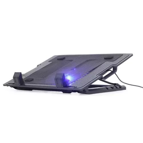 Cooler laptop Gembird NBS-1F17T-01, 17inch, 150mm, Negru