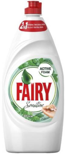 Detergent de vas Fairy Sensitive Tea Tree&Mint, 800 ml