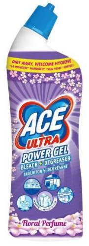 Detergent inalbitor Ace Ultra Power gel Floral, 750ml