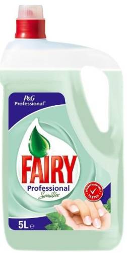 Detergent vase Fairy Professional Sensitive, 5L