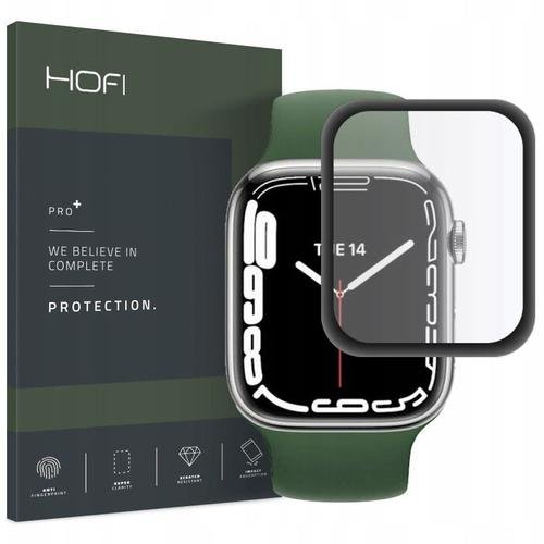 Folie Protectie HOFI PRO+ pentru Apple Watch Series 7 45mm, Sticla Securizata