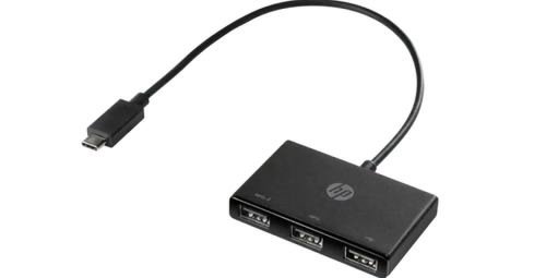 HUB HP Z6A00AA, USB-C to 3x USB-A