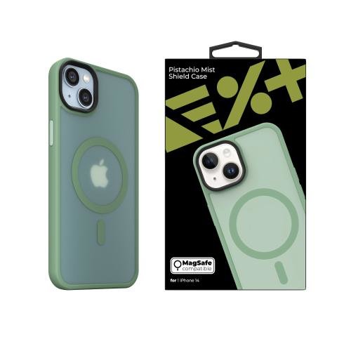 Husa de protectie NEXT ONE compatibila MagSafe pentru iPhone 14, Verde
