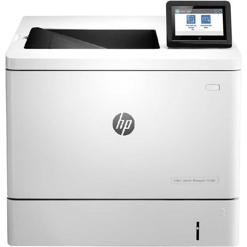 Imprimanta Color HP LaserJet Managed E55040dw, A4, 40 ppm, Duplex, Retea, Wi-Fi (Alb)