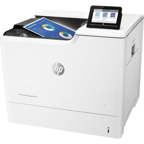 Imprimanta Color HP LaserJet Managed E65150dn, A4, 50 ppm, Duplex, Retea (Alb)