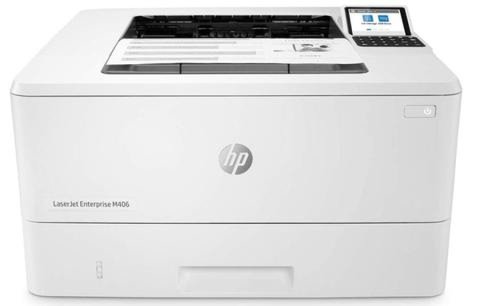 Imprimanta Monocrom HP LaserJet Enterprise M406DN, A4, Retea, WiFi (Alb)