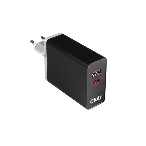 Incarcator retea Club3D CAC-1902EU, USB, USB Type C, 60 W (Negru)