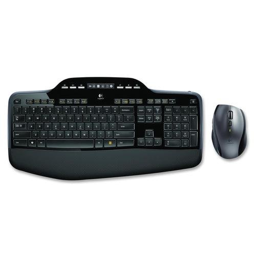 Kit Tastatura +Mouse Wireless LOGITECH MK710, Layout US (Negru)