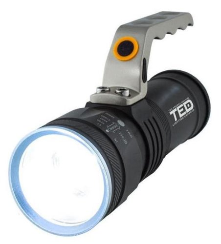 Lanterna metalica LED TED Electric TED-HLL204, 10W (Negru)