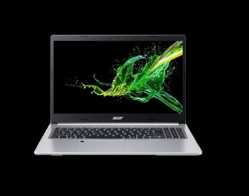 Laptop Acer Aspire 5 A515-55 (Procesor Intel® Core™ i5-1035G1 (6M Cache, up to 3.60 GHz), Ice Lake, 15.6inch FHD, 8GB, 512GB SSD, Intel® UHD Graphics, UEFI Shell, Argintiu)