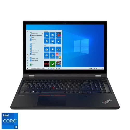 Laptop Lenovo ThinkPad T15g Gen2 (Procesor Intel® Core™ i7-11850H (24M Cache, up to 4.80 GHz) 15.6inch UHD, 32GB, 2TB SSD, nVidia GeForce RTX 3080 @16GB, Win10 Pro, Negru) 