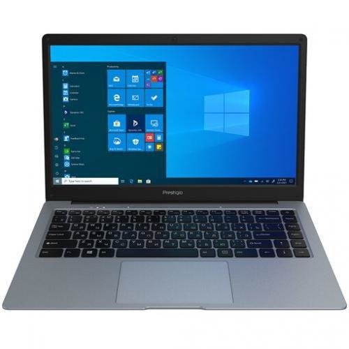 Laptop Prestigio SmartBook 141 C7 (Procesor Intel® Celeron® N3350 (2M Cache, up to 2.40 GHz), 14.1inch HD, 4GB, 128GB eMMC, Intel® HD Graphics 500, Win10 Home, Gri)