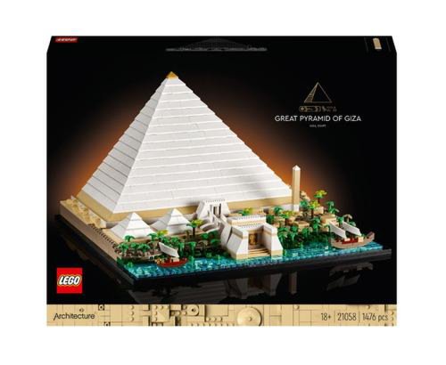 LEGO® Architecture Marea piramida din Giza 21058 