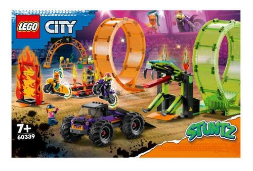 LEGO® City Arena de cascadorii cu doua bucle 60339