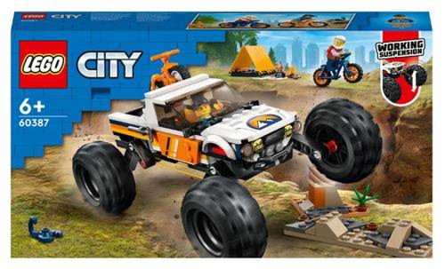 LEGO® City Aventuri off road cu vehicul 4x4 60387