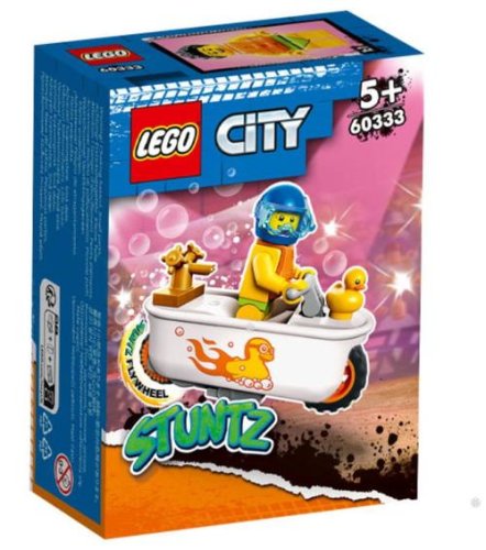 LEGO® City Motocicleta de cascadorii cu cada 60333