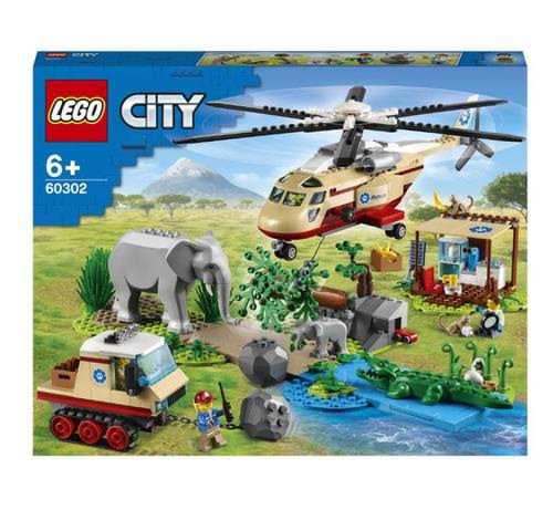 LEGO® City Operatiune de salvare a animalelor salbatice 60302