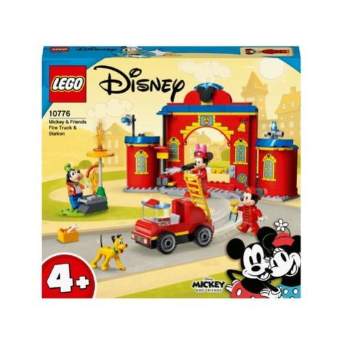 LEGO® Disney Mickey and Friends Statia si camionul de pompieri ale lui Mickey si prietenilor sai 10776