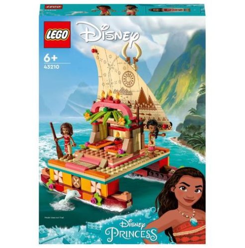 LEGO® Disney Princess Catamaranul polinezian al Moanei 43210