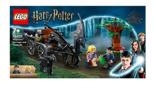 LEGO® Harry Potter™ Trasura si caii Thestral de la Hogwarts™ 76400