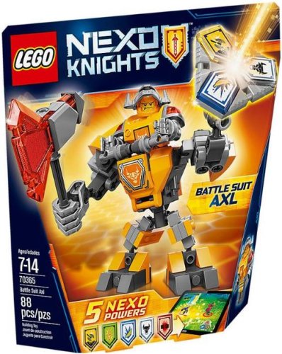 LEGO® Nexo Knights Costum de lupta Axl 70365