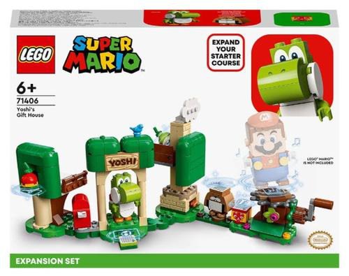 LEGO® Super Mario Set de extindere Casa cu cadouri a lui Yoshi 71406