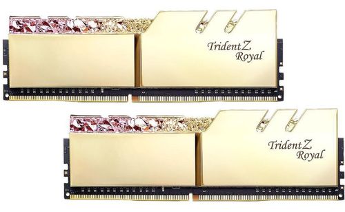 Memorie G.Skill Trident Z Royal, DDR4, 2x16GB, 3000 MHz, CL 16 (Auriu)