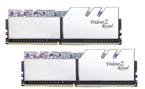 Memorie G.Skill Trident Z Royal, DDR4, 2x8GB, 4400 MHz, CL 18 (Argintiu)