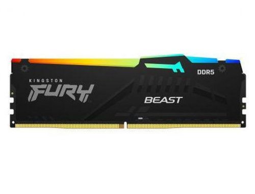 Memorie Kingston FURY Beast RGB 32GB DDR5 5600MHz CL40