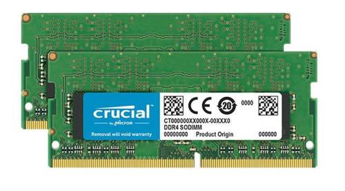 Memorie Laptop Crucial CT2K16G4SFD824A DDR4, 2x16GB, 2400MHz, CL17