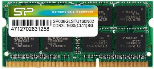 Memorie Laptop Silicon-Power SP008GLSTU160N02 DDR3L, 1x8GB, 1600MHz, CL11, 1.35V