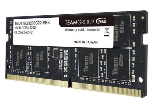 Memorie Laptop TeamGroup Elite, 1x16GB, DDR4, 3200MHz