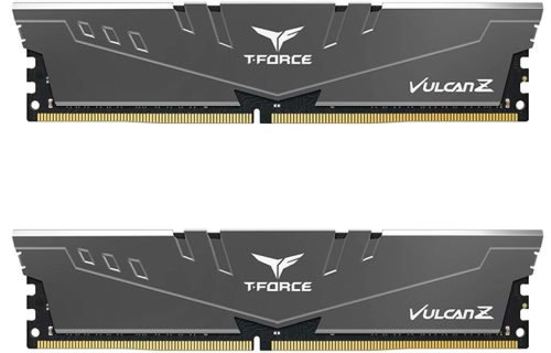 Memorie TeamGroup T-Force Vulcan Z Grey, DDR4, 2x16GB, 3600MHz
