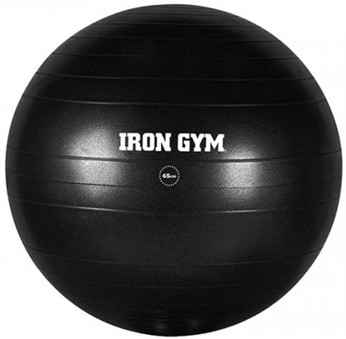 Minge fitness pentru aerobic Iron Gym ig-exrb65, 65 cm (negru)