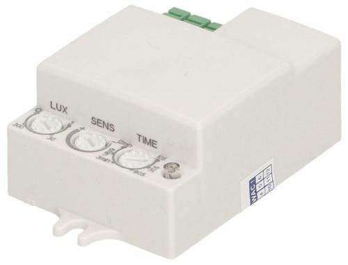 Mini senzor de miscare ORNO OR-CR-214, unghi detectie 180°/360°, 1200W, 230V, IP20 (Alb)