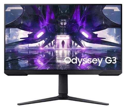 Monitor Gaming VA LED Samsung Odyssey G3 27inch LS27AG32ANUXEN, Full HD (1920 x 1080), HDMI, DisplayPort, AMD FreeSync, 165 Hz, 1 ms (Negru) 